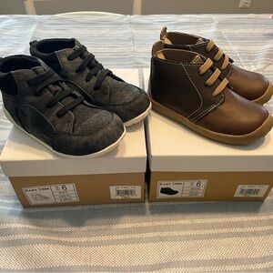 Baby Deer Kids Shoes - Black and Brown